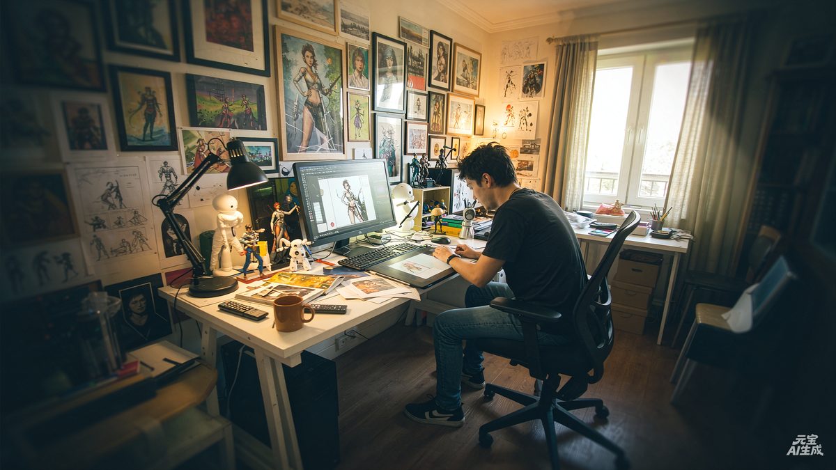 圣淘沙游戏美术工作室原画师绘制角色立绘 圣淘沙游戏美术工作室原画师绘制角色立绘